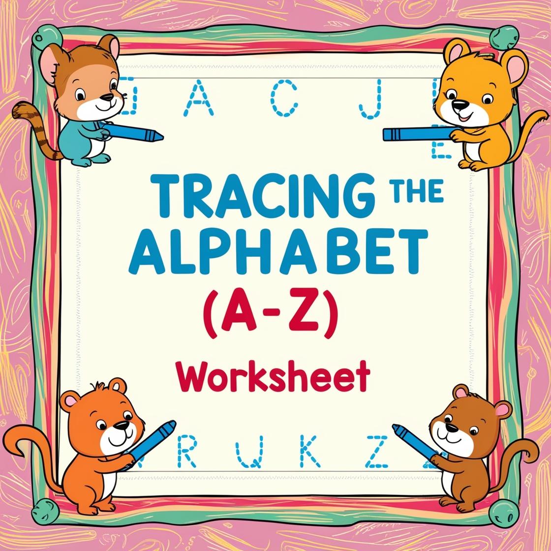 Alphabet Tracing Worksheets – A to Z Handwriting Practice for Kids - a to z - alphabet tracing - handwriting practice