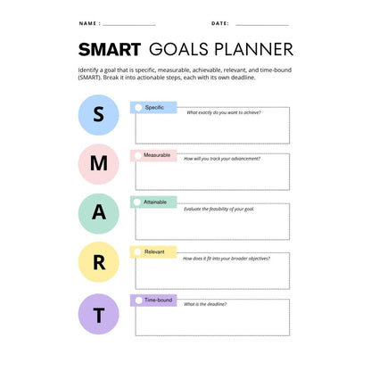 Smart Goal Mastery – Set & Achieve Your Goals - Preview 4 - life skills