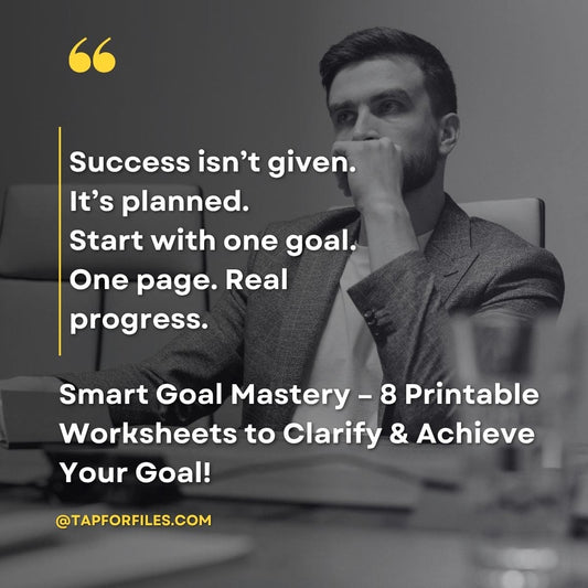 Smart Goal Mastery – Set & Achieve Your Goals - Preview 1 - life skills